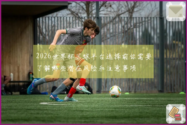 2026世界杯买球平台选择前你需要了解哪些潜在风险和注意事项